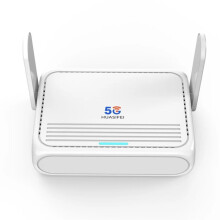 Roteador Wi-Fi Móvel Gigabit Dual Band 5G com Chip MT7981B Wi-Fi 6 5G, Slot para SIM e Plugue Europeu.