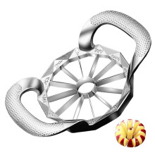 Upgraded 12 Blades Slicer and Corer,Stainless Steel Ultra- Fruit Slicer Cutter Tools Kitchen Accessories