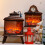 Fireplace Lamp Coffee Color Plastic 39x11.8in USB Powered 1 6