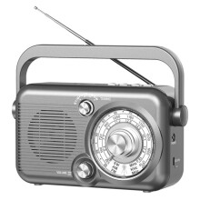 Portable Radio Full Band AM/FM/SW Radio TF Card U Disk Playback Music Player Outdoor 5.3 Wireless Speaker