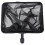 Worgeous Net Black Abs Nylon Fish Pond Scoop Net 1Pack 8