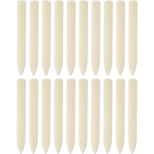 30 Pack Bone Folder Tool, Plastic Bone Folder Crafts Scoring Folding Creasing Paper Crafting Supplies Scrapbooking Tool