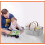 1Pack Diaper Caddy Organizer, Car Caddy, Φορητός Οργανωτής για Αλλαξιέρα, Παιδικό Δωμάτιο, Ανοιχτό 5