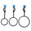 OUNONA3 τεμάχια Εξοπλισμός Εργαστηρίου Χημείας Εργαστηρίου 19.5X10CM 5