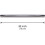 Silbermetallic Geschenkpapierrolle 43,2 cm x 20 m 5