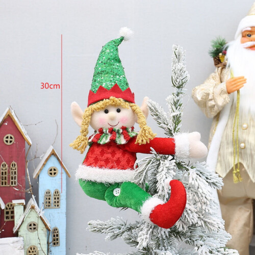 Weihnachtself-Plüschfigur, 30 cm 2