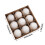Christmas Decoration Balls White Baubles 12 Pack 7