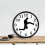 Ceas de perete Silly Walk în stil Monty Python, decor silențios 5