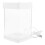 1Pcs Fish Tank Bowl Transparent Plastic Rectangular Shape For Pet Owners Hobbyists Decor 3