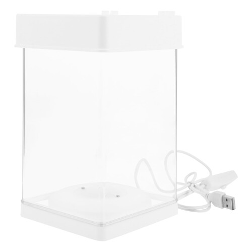 1Pcs Fish Tank Bowl Transparent Plastic Rectangular Shape For Pet Owners Hobbyists Decor 2