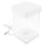 1Pcs Fish Tank Bowl Transparent Plastic Rectangular Shape For Pet Owners Hobbyists Decor 8