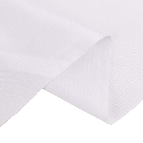 Λευκό ύφασμα πολυεστέρα κατάδυσης Bolt60in x 10yd 1