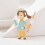 Broche esmaltado con forma de estetoscopio en forma de corazón 5