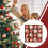 Set van onbreekbare, glanzende plastic kerstballen 2