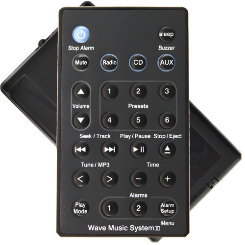 Télécommande de remplacement pour système audio Wave 1