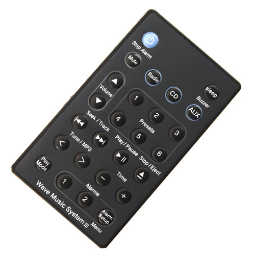 Télécommande de remplacement pour système audio Wave 2