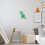 Household Clock Wall Hanging Clock Dinosaur Shaped Clock Bedroom Wall Clock Decoration 2
