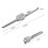 Stainless Steel Utili-key Key Ring Pendant with Mini 2