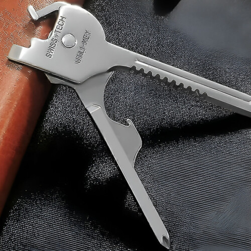 Stainless Steel Utili-key Key Ring Pendant with Mini 2