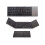 Suzicca Wireless Keyboard Folding Keyboard Portable Ultra Slim Keyboard with Touchpad for Windows/Android/iOS 3