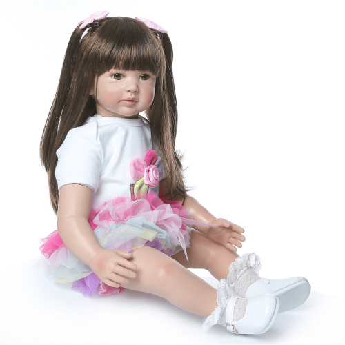 Κούκλα Reborn Baby από μαλακό ύφασμα 24 ιντσών 2