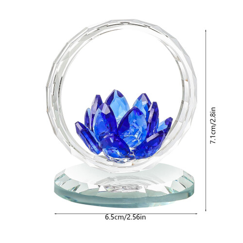 Valentine Table Decor Crystal Ornaments Set 2