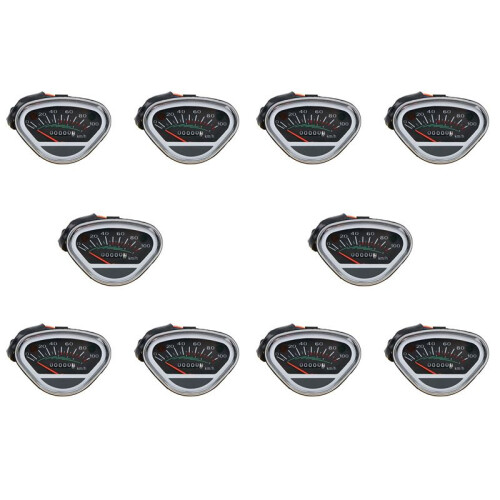 10X Motorcycle Speedometer 100Km/H Tachometer Odometer Instrument for  DAX 70