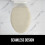 WC-Sitzbezug aus Memory-Schaum, Samt, Champagner, 19,5 x 18,5 cm 8