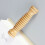 Trähandrullemassageapparat ljusbrun 15 cm 7