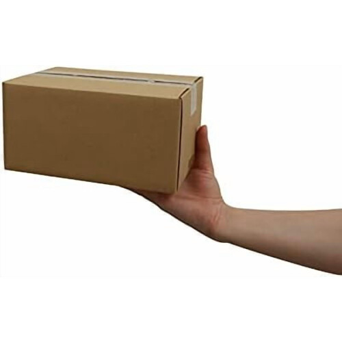 Caixas de papelão para envio, 20x15x10 cm (8x6x4 polegadas), pacote com 25 unidades 1