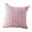 Fronha de poliéster rosa 45x45cm 1 unidade 2