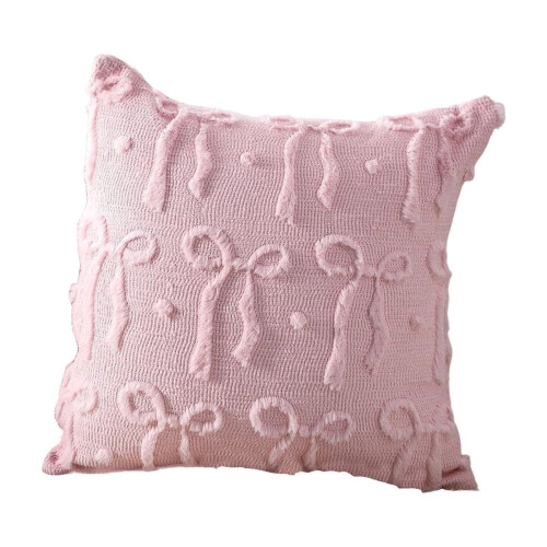 Fronha de poliéster rosa 45x45cm 1 unidade 1