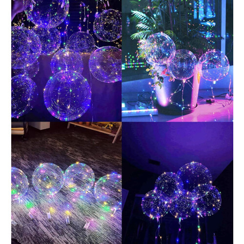20 transparente LED-Leuchtballons, 10er-Packung 2