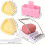 1 σετ Musubi Maker Press Onigiri Mold, αντικολλητικός κόφτης κρέατος για γεύμα, σετ παρασκευής 8