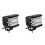 2X Auto Triple Side Lighted Work Light Dome Light Burst Flashing Light Headlight Spotlight Strobe Light D 1