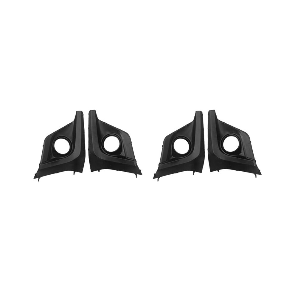 4X Car Front Bumper Fog Cover 57731Fl092 57731Fl082 For Xv Crosstrek 2018-2020 Fog Lamp Bezel Trim Frame Light 6034163786758