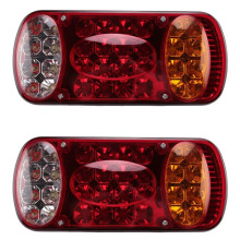 12V 32 LED Auto LKW Rücklicht Rücklicht Bremslicht Signalanzeige Rücklicht für Anhänger LKW LKW Van UTE 2 STÜCK