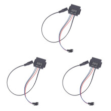 3Pc 5-12V Bathroom Mirror Touch- Sensor for LED Light Mirror Headlight Two Colors