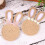 Σετ 4 σουβέρ για πασχαλινό λαγουδάκι, ανθεκτικά στη θερμότητα, χειροποίητα 7