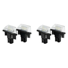 4x Kentekenplaatverlichting 6340A3 voor 206 207 306 307 308 406 407 5008 Partner LED Xenon Kentekenverlichting