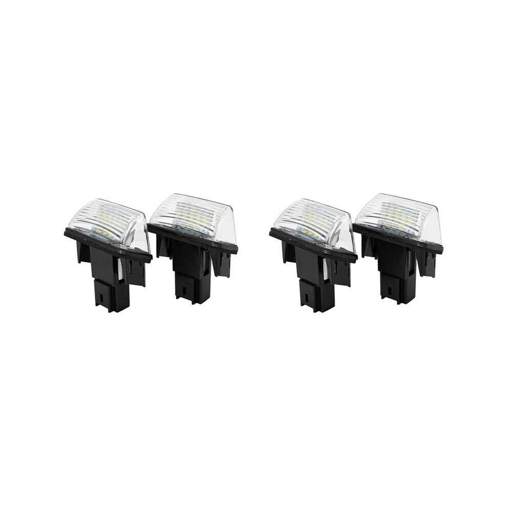 4X License Plate Assembly 6340A3 For 206 207 306 307 308 406 407 5008 Partner Led Xenon Light 6031075742551
