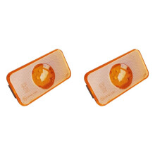 2 Pcs 24V LED Side  Truck Signal Side Lights for  FH FM FL Truck Lights Amber 20789440 Truck Accessories