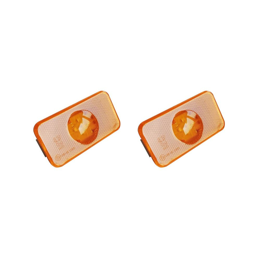 2 Pcs 24V Led Side Truck Signal Side Lights For Fh Fm Fl Truck Lights 20789440 Truck Accessories Amber 6032985015360