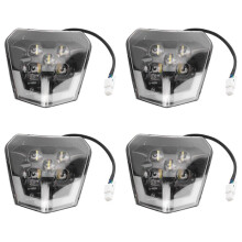 4X Dirt Bike LED Headlight for Enduro Motorcycle Pit Bike ATV TC FE TE EXC XCW SXF SX 125 250 300 350 450 500 530