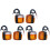6X Forklift Turning Light LED Double-Sided Small Light 12V Square Turning Front Light Parking Light Reversing Light 1