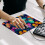 Mousepad Borboleta com Superfície Lisa 25x20cm 3