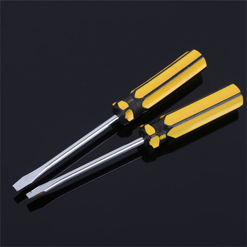 1PC Phillips/Flat Screwdriver with Non-Slip Soft Grip Handle, Compatible with Everyday Use (7.08 in) 2