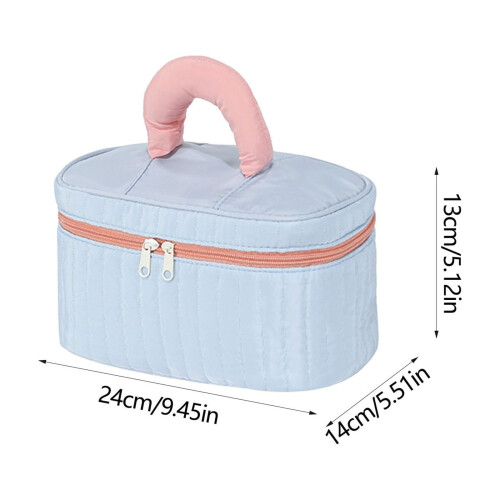 Neceser de lona con asa – Impermeable, ideal para viajes. 2