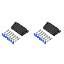 2X for C-Class W204 Rear Tail Light Plug Lamp Cable Connector Socket Pins Kit Bulb Holder Harness Pins