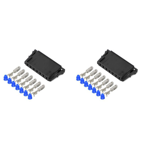 2X for   C-Class W204 Rear Tail Light Plug Lamp Cable Connector Socket Pins Kit Bulb Holder Harness Pins